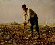 Jean-Franc Millet Man with a hoe oil painting picture wholesale
